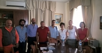 Συνάντηση της ομάδας του LIFE CONOPS με εκπροσώπους της Περιφερειακής Ενότητας Λέσβου στο Π. Δημαρχείο του Δήμου Λέσβου